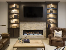 Load image into Gallery viewer, Mezzo Linear Fireplace