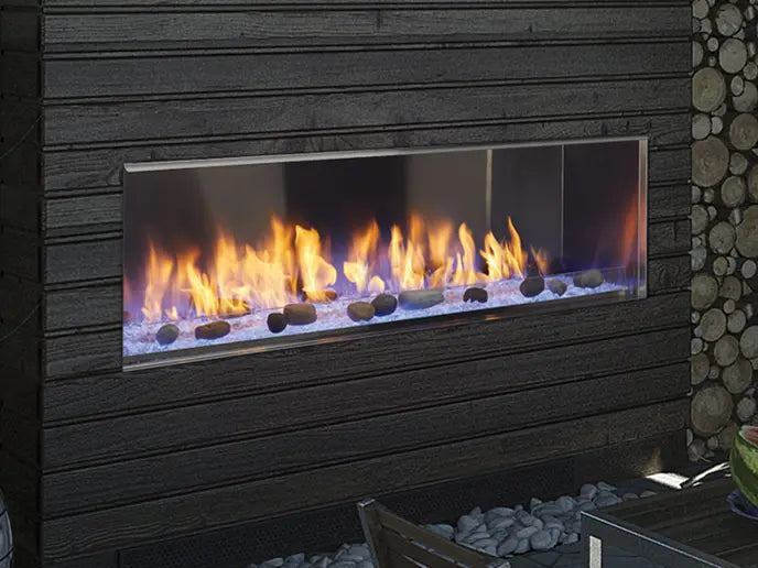 Lanai Linear Fireplace