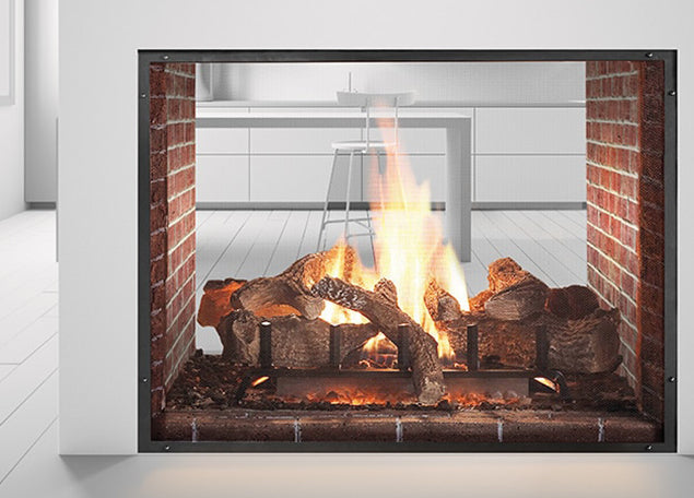 Escape See-Through Gas Fireplace