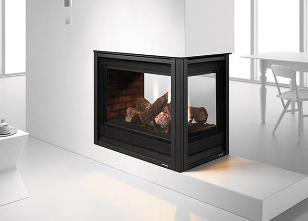 Pier See-Through Gas Fireplace