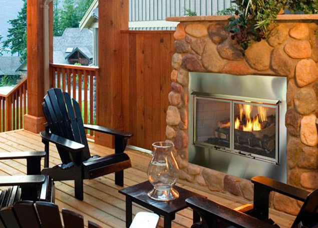 Outdoor Lifestyles Villa Gas Fireplace